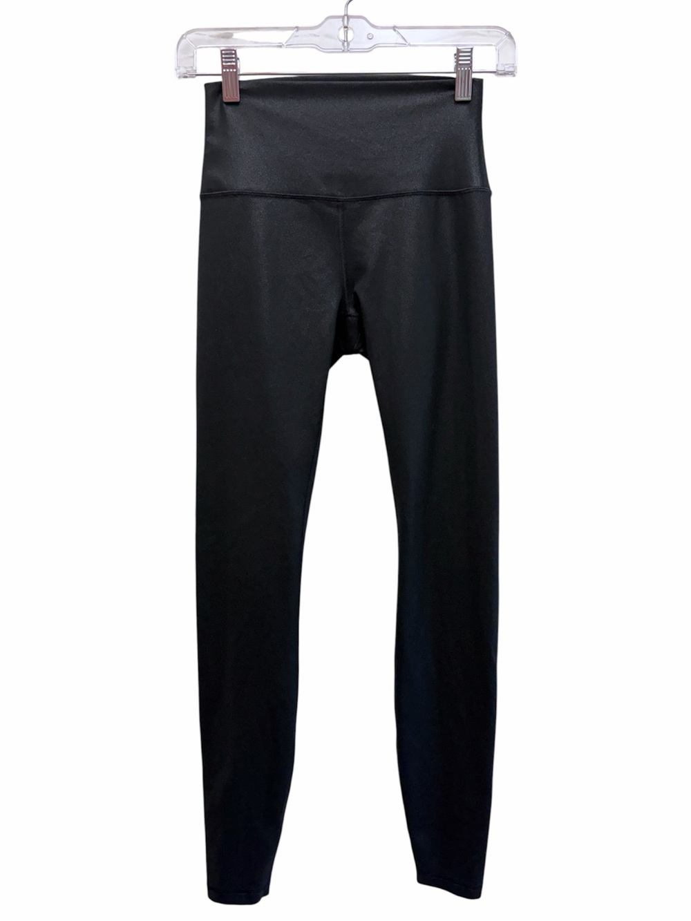 CRZ YOGA Black Shimmer High Rise Leggings Women’s Small 30” Athletic